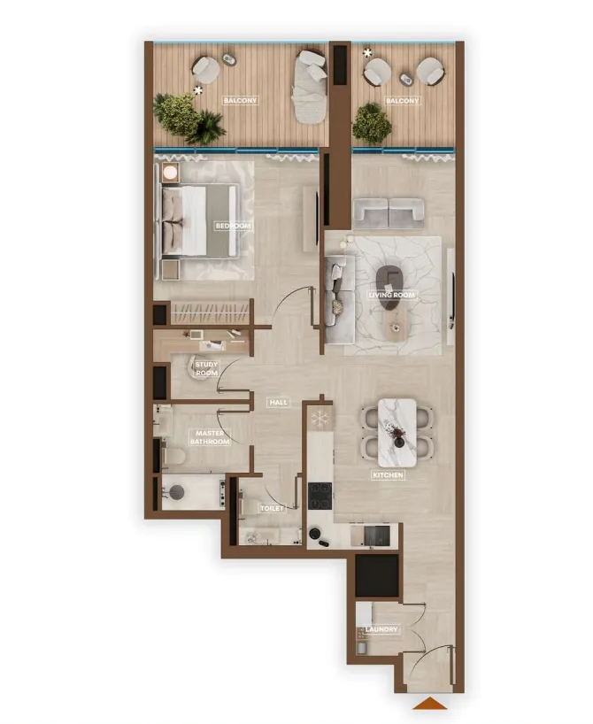HRE Development Sky Hills Astra floor plan