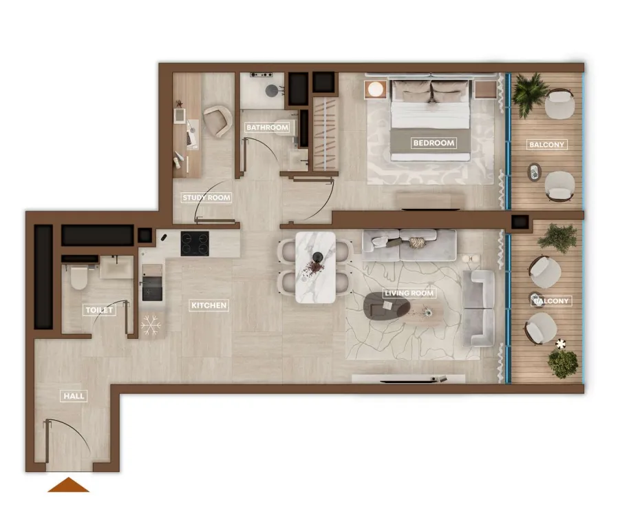 HRE Development Sky Hills Astra floor plan