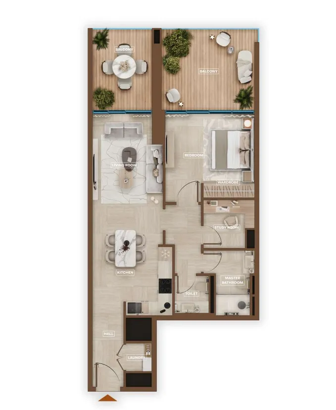HRE Development Sky Hills Astra floor plan