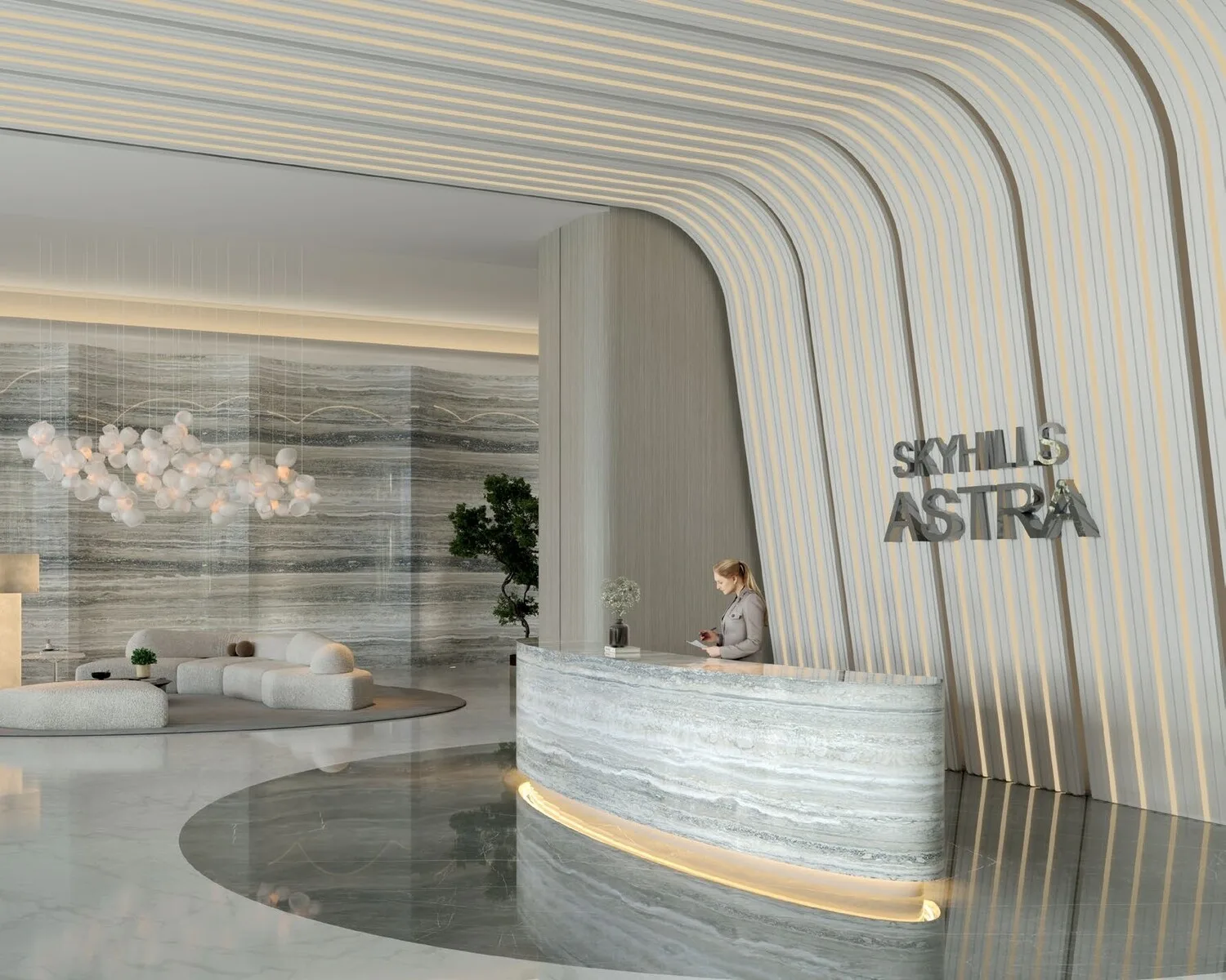 HRE Development Sky Hills Astra Lobby