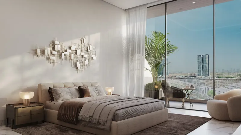Interior at Sky Hills Residence 3 in JVC (Jumeirah Village Circle) Dubai