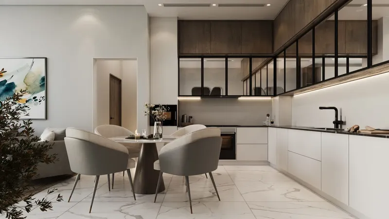 Interior at Sky Hills Residence 3 in JVC (Jumeirah Village Circle) Dubai