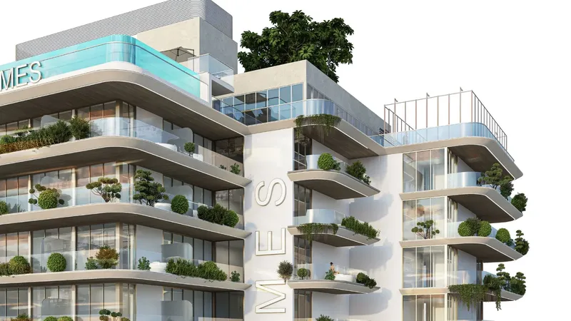Exterior at Sky Line by Peace Homes in Dubai