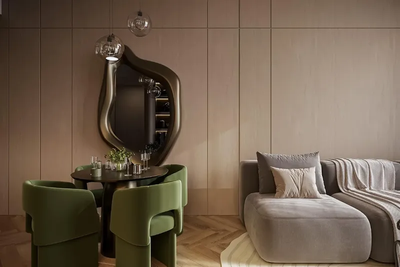 Interior at Sky Line by Peace Homes in Dubai