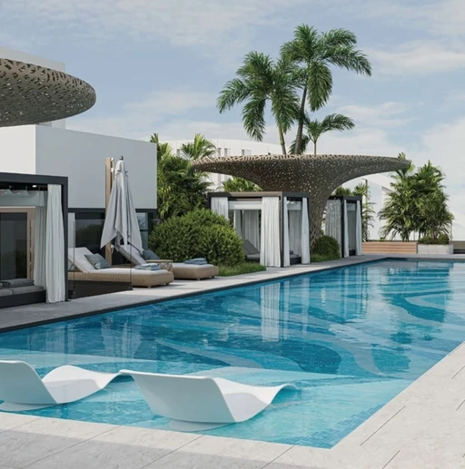 Sky Pool amenity image at Floarea Oasis