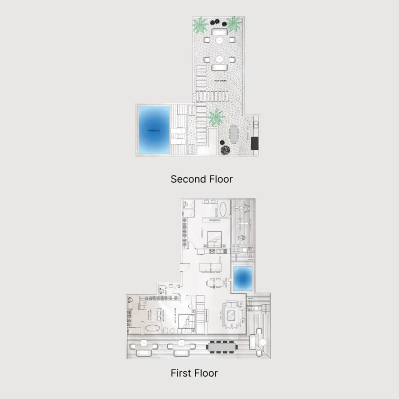 Peace Homes Development Sky Suites floor plan