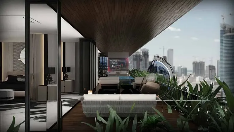 Interior at Sky Suites in JVC (Jumeirah Village Circle) Dubai