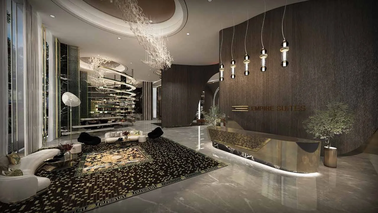 Peace Homes Development Sky Suites Lobby