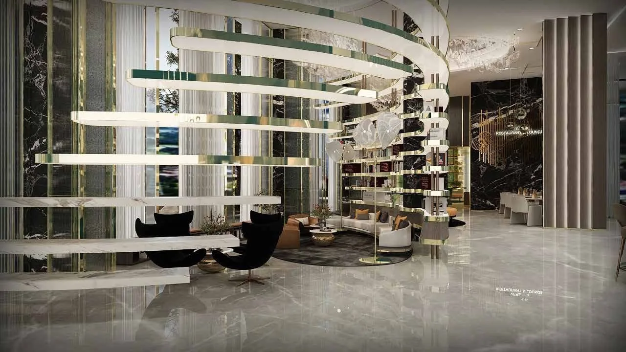 Peace Homes Development Sky Suites Lobby