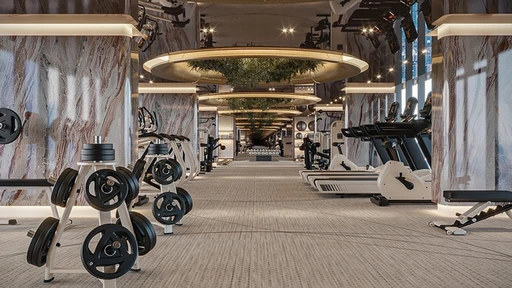 Skyfit 3000 Sqft Gym amenity image at One Sky Park