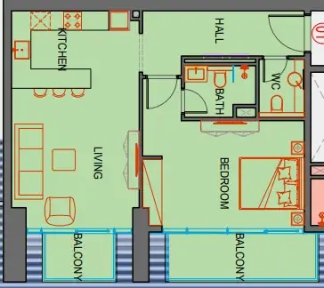 Tiger Group SkyGate Tower floor plan