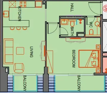 Tiger Group SkyGate Tower floor plan