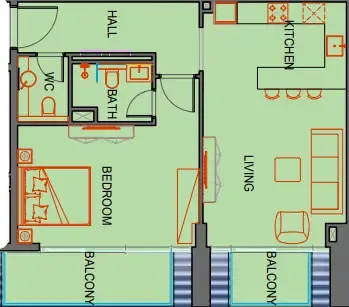 Tiger Group SkyGate Tower floor plan