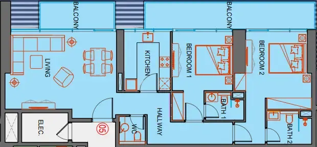 Tiger Group SkyGate Tower floor plan