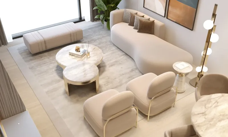 Interior at SkyGate Tower in JVT (Jumeirah Village Triangle) Dubai