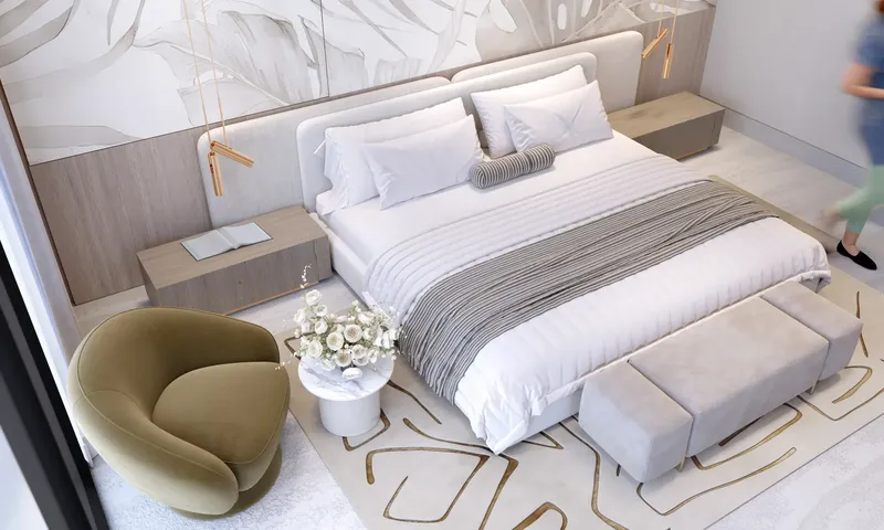 Interior at SkyGate Tower in JVT (Jumeirah Village Triangle) Dubai
