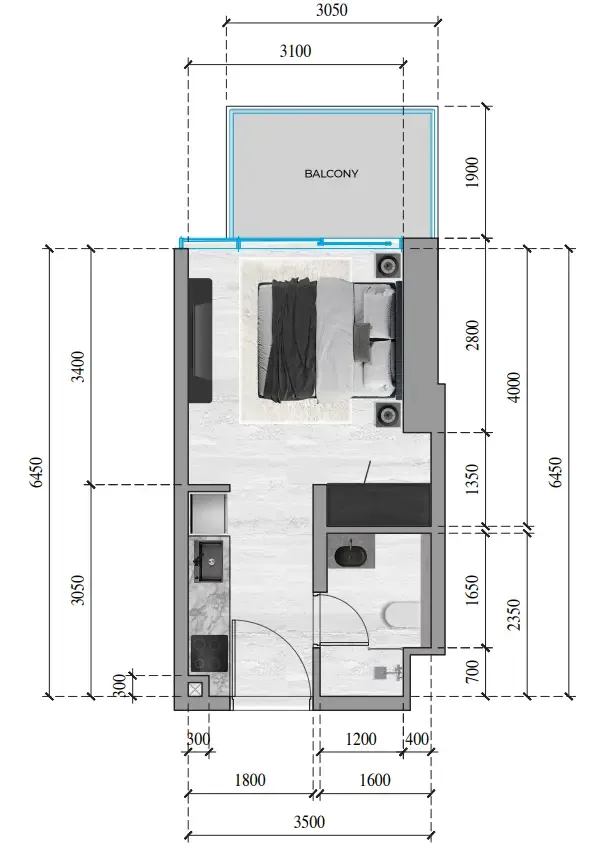 Tiger Group SkyGate Tower floor plan