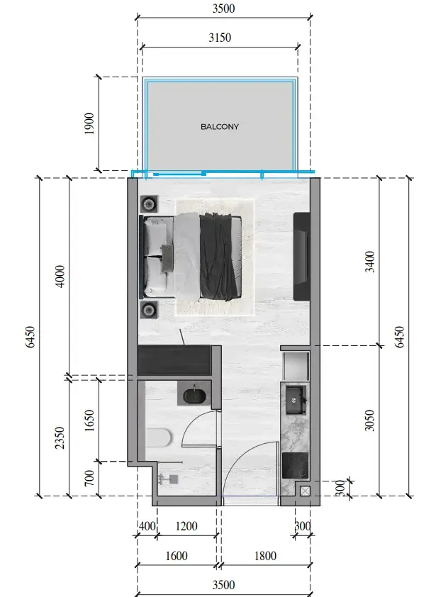Tiger Group SkyGate Tower floor plan