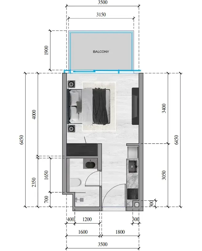 Tiger Group SkyGate Tower floor plan