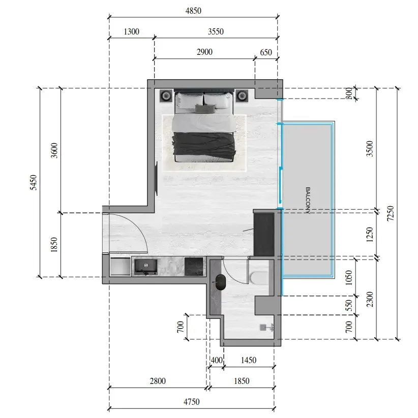 Tiger Group SkyGate Tower floor plan