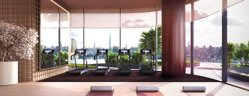 Skyline Gym amenity image at Binghatti Skyblade