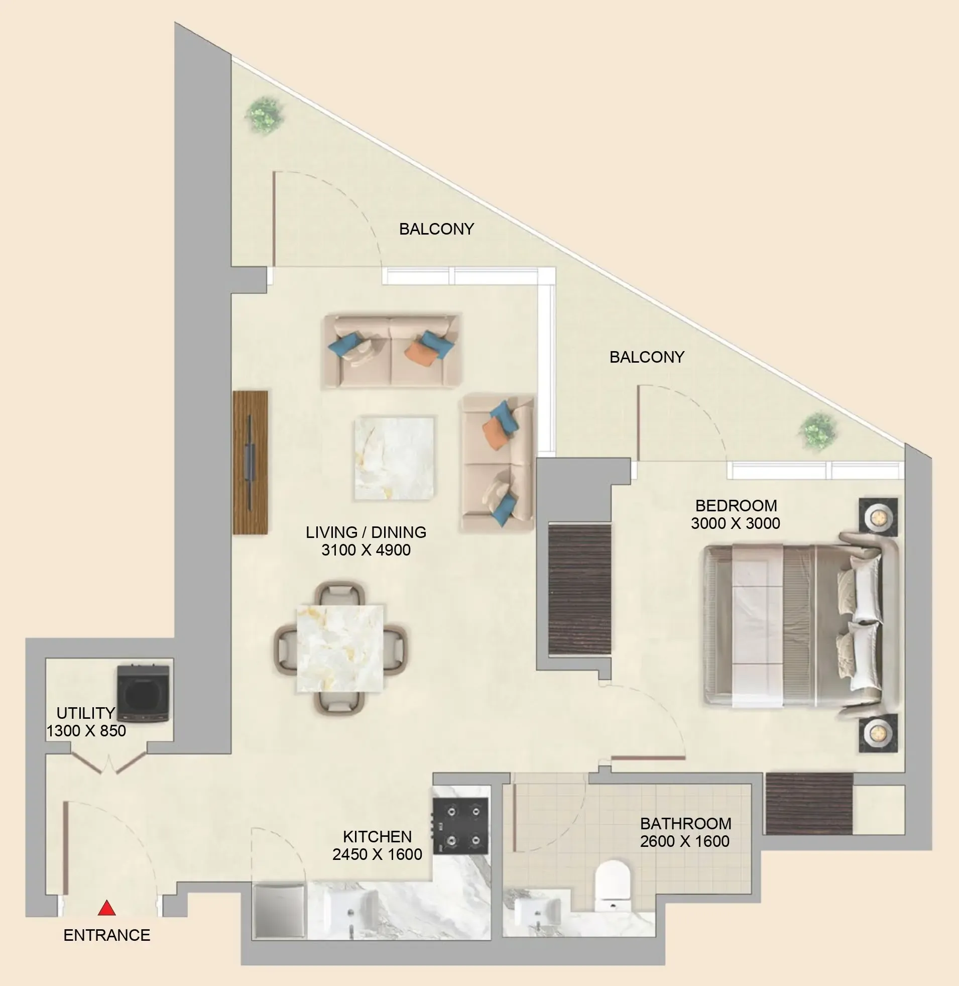Sobha Skyvue Altier floor plan