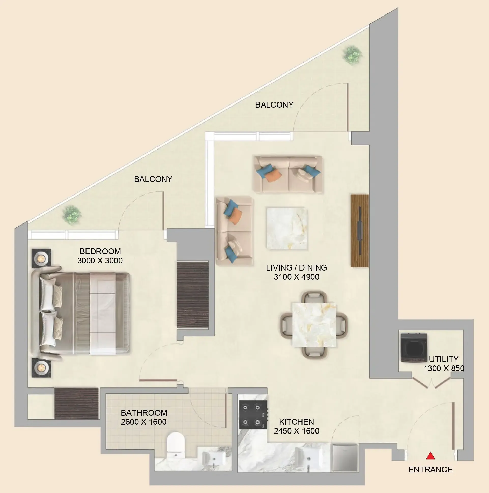 Sobha Skyvue Altier floor plan