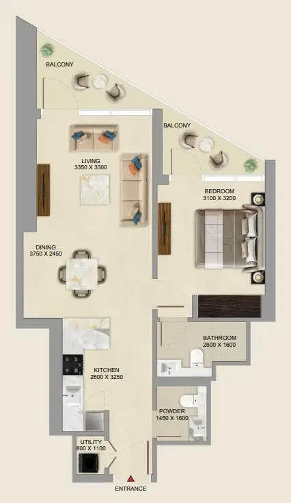 Sobha Skyvue Altier floor plan