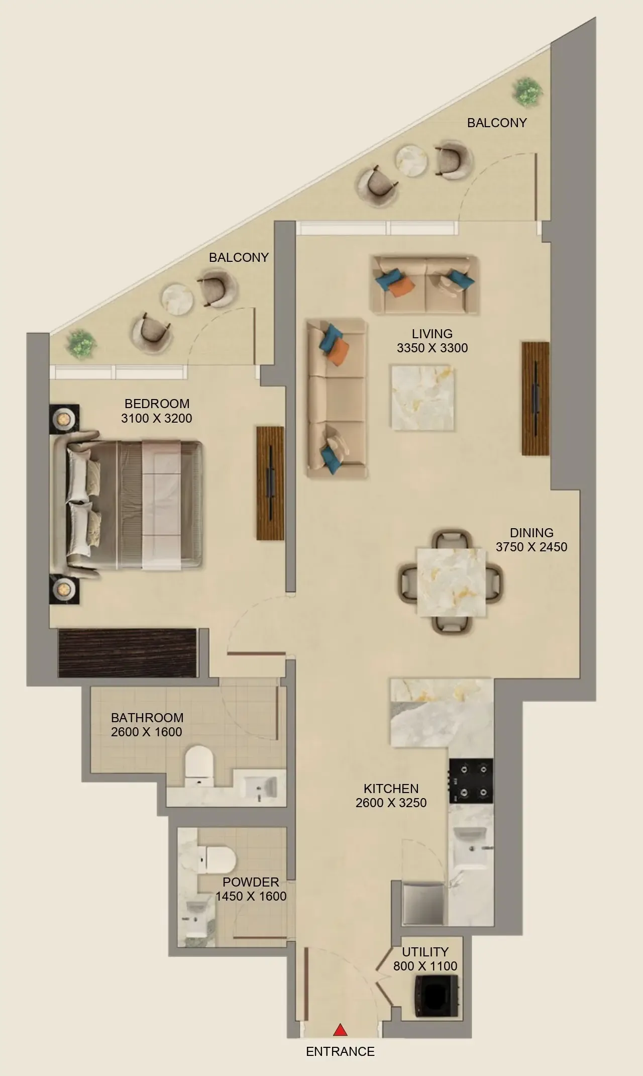 Sobha Skyvue Altier floor plan