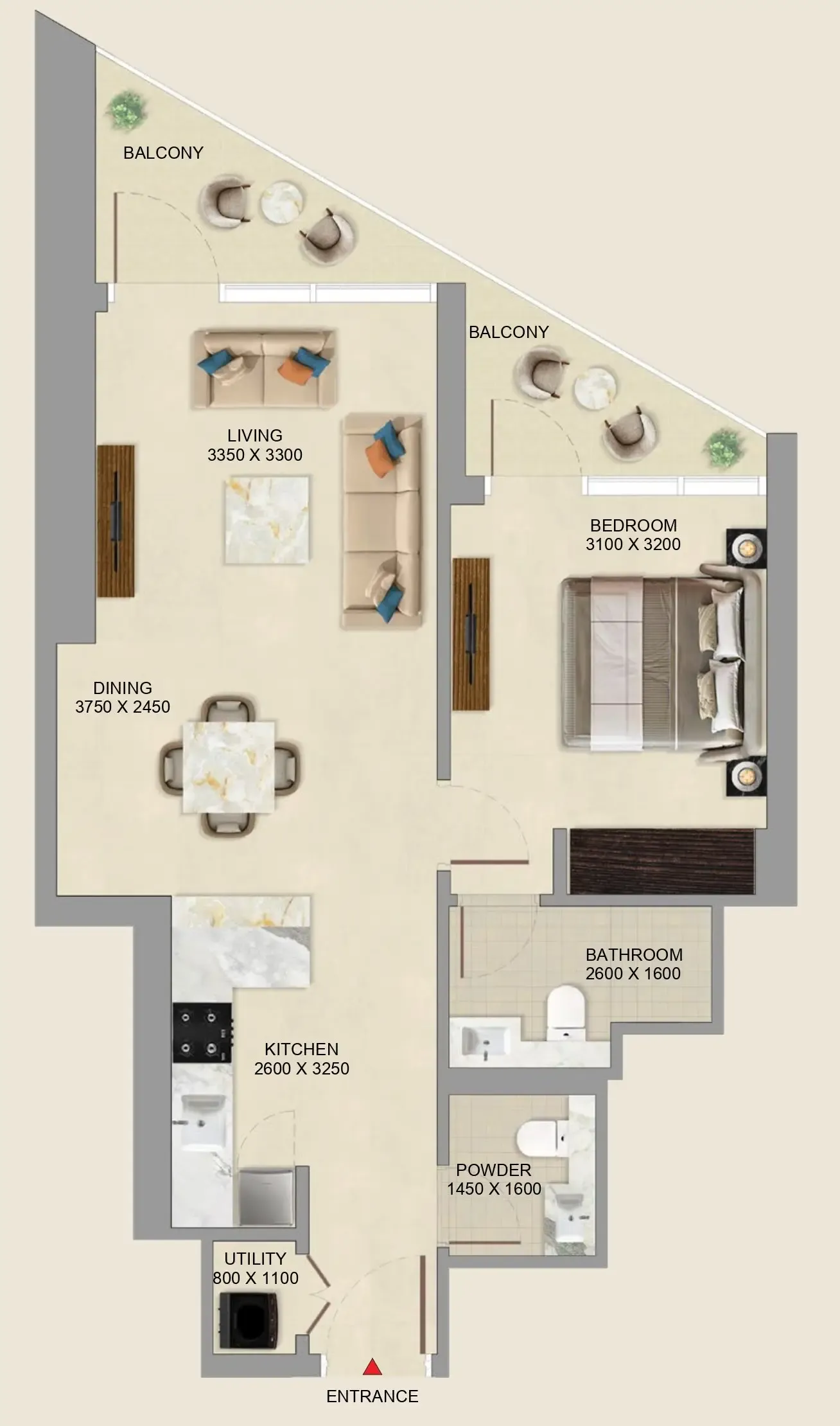 Sobha Skyvue Altier floor plan
