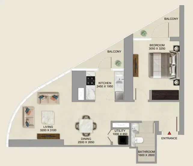 Sobha Skyvue Altier floor plan