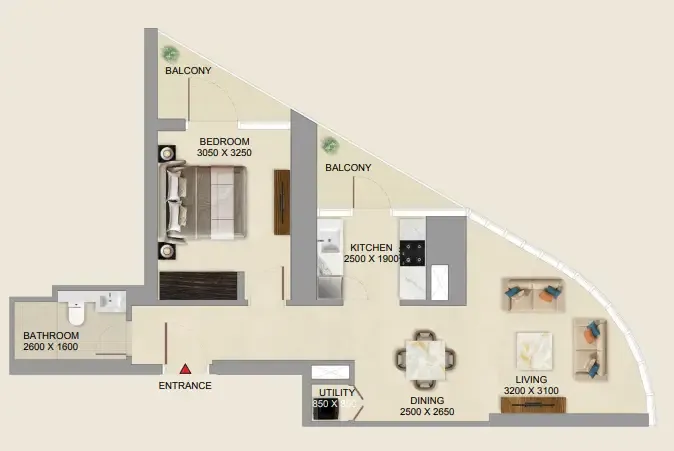 Sobha Skyvue Altier floor plan