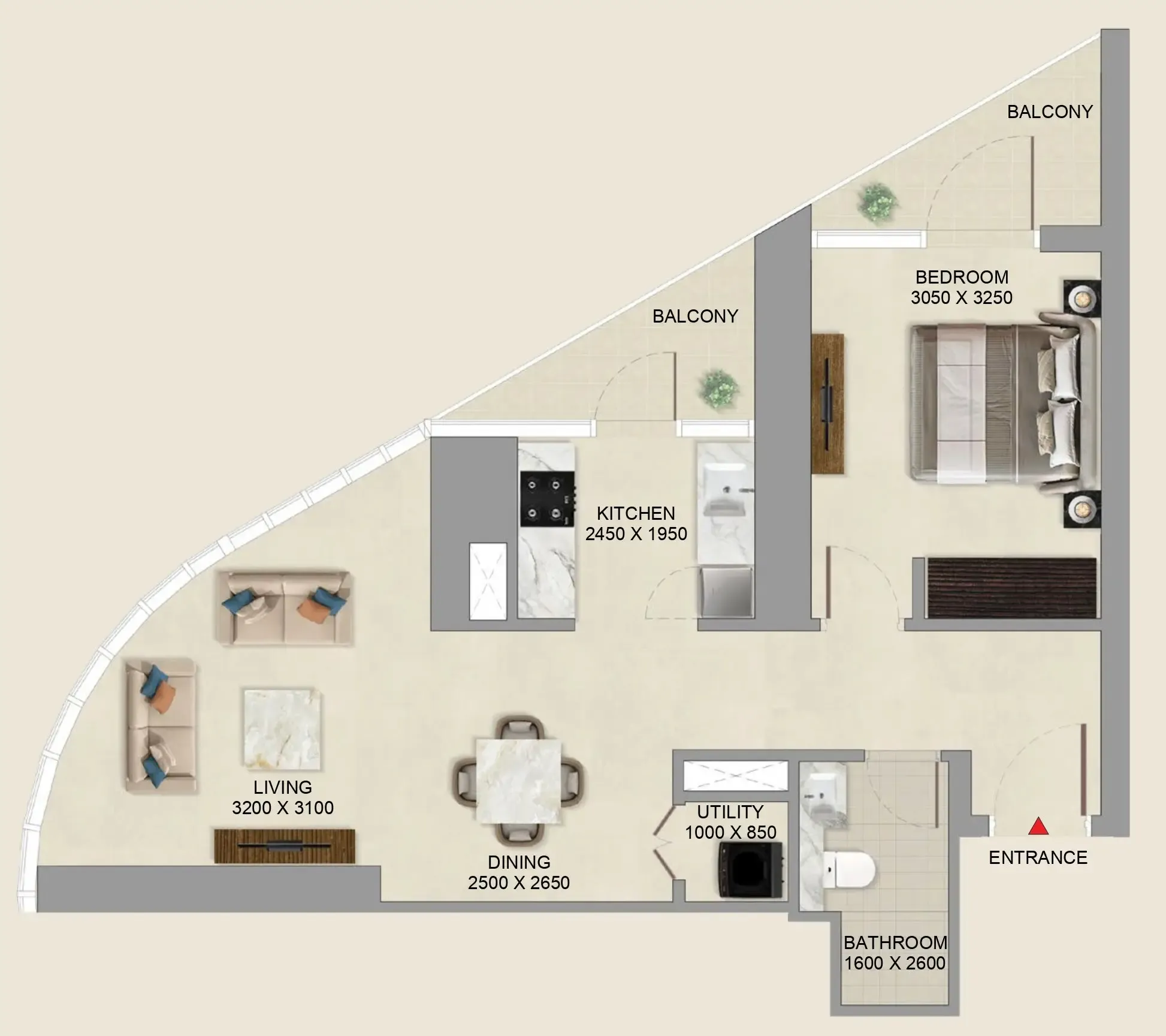 Sobha Skyvue Altier floor plan
