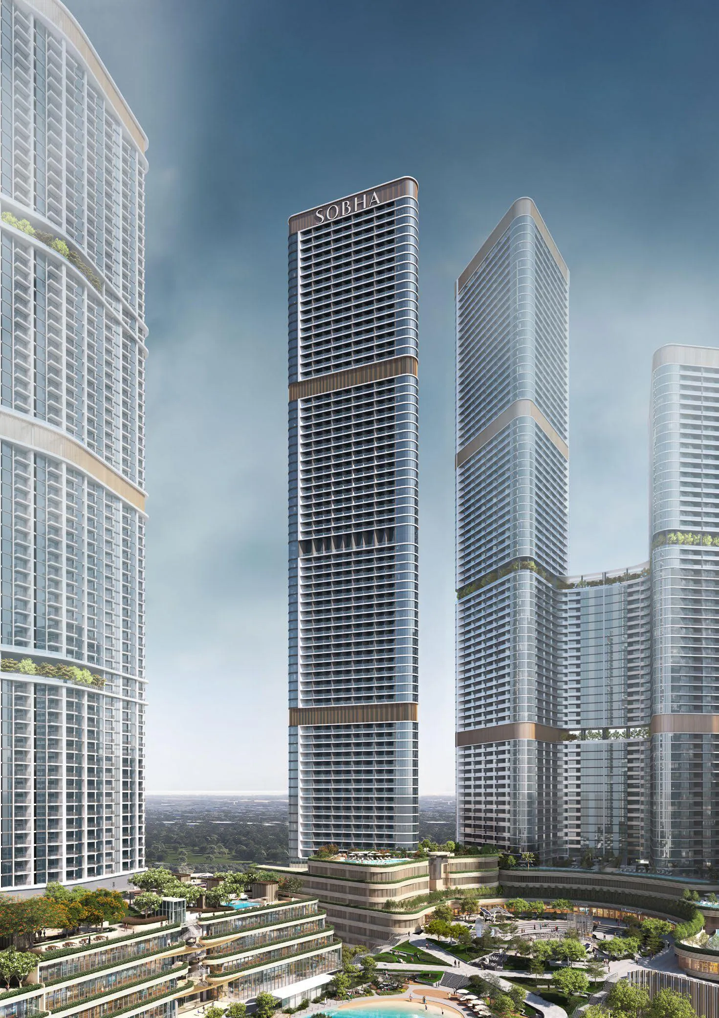 Exterior at Skyvue Altier in Dubai