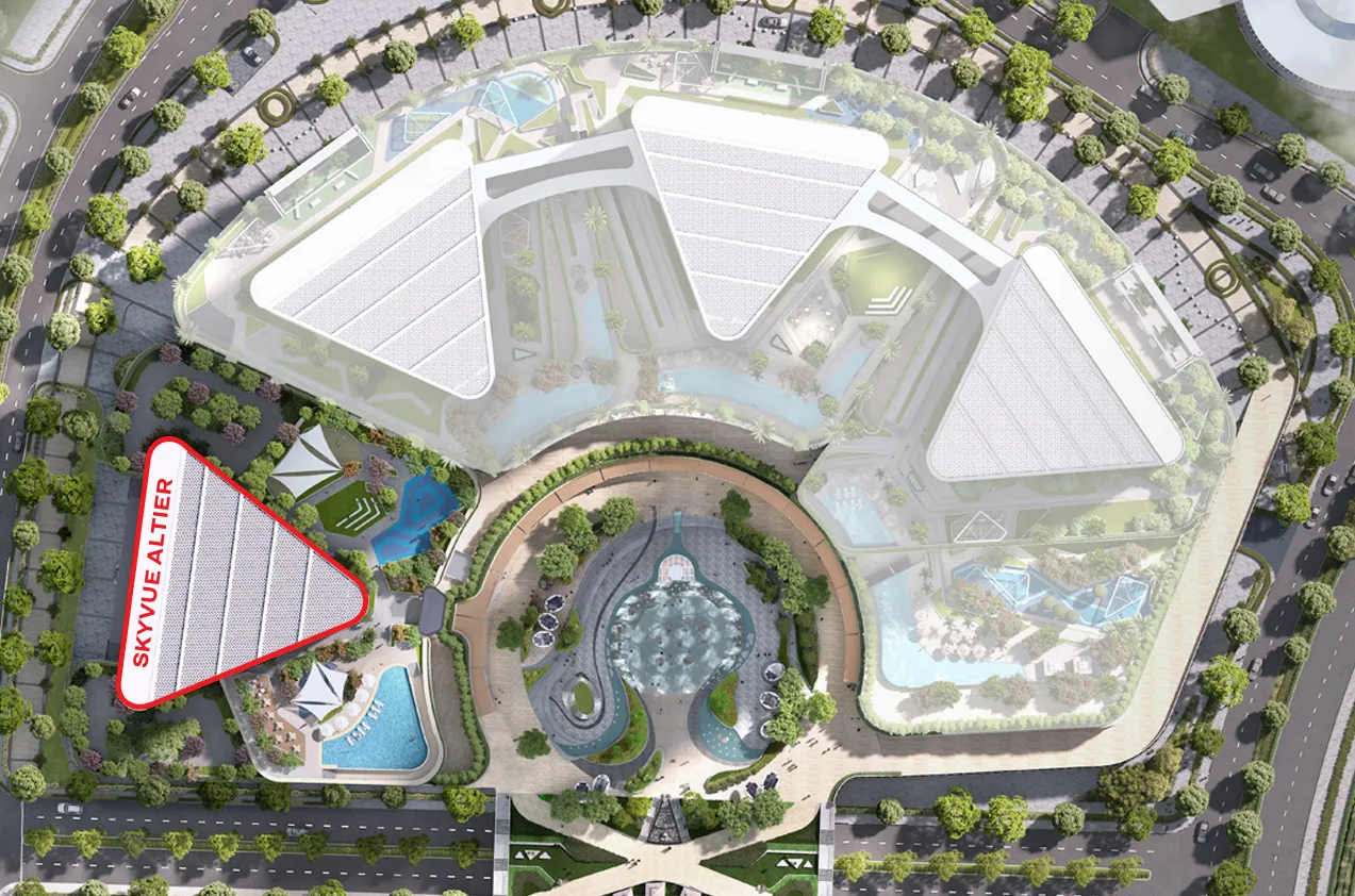 Sobha Skyvue Altier master plan