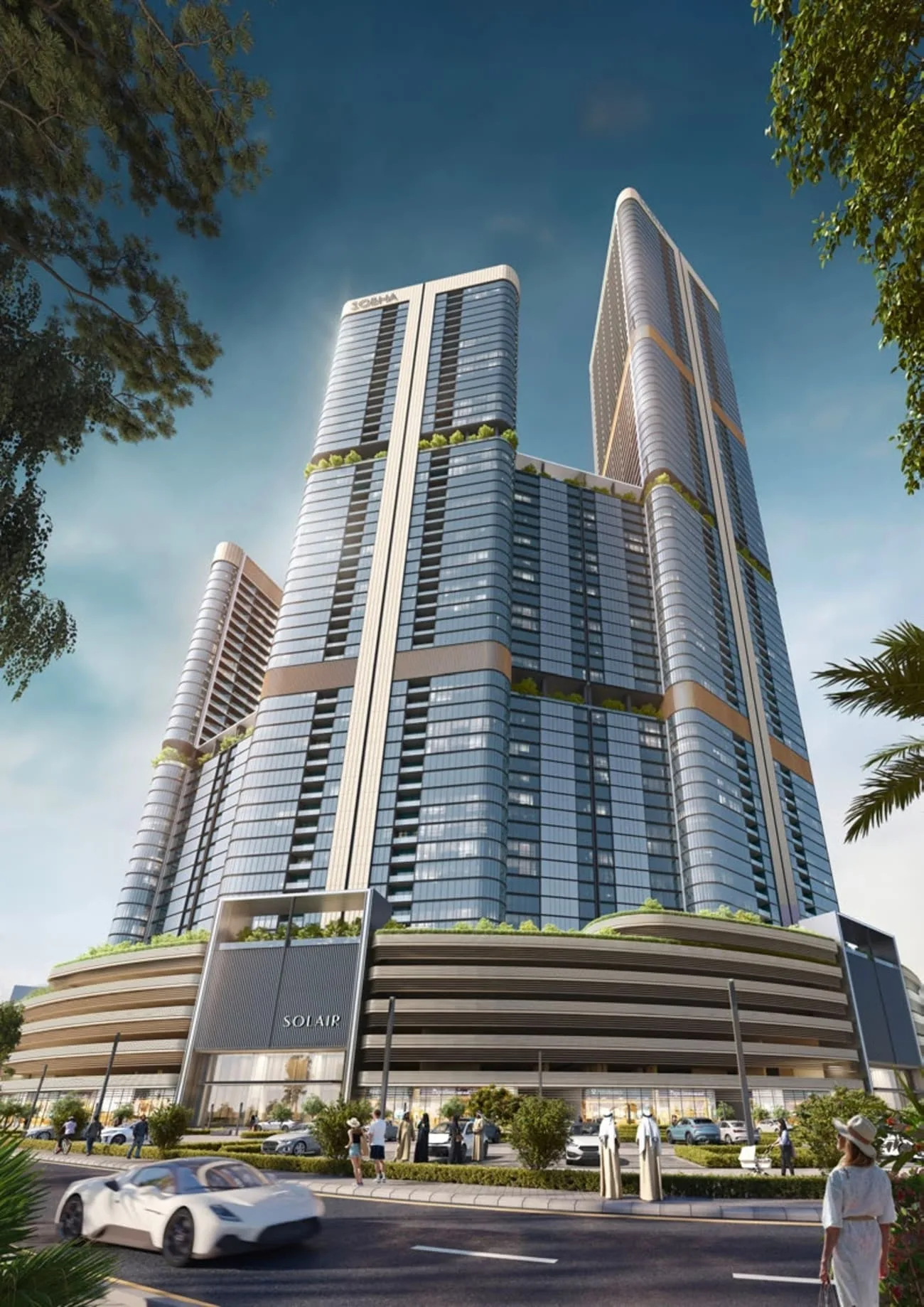 Sobha Skyvue Solair Exterior