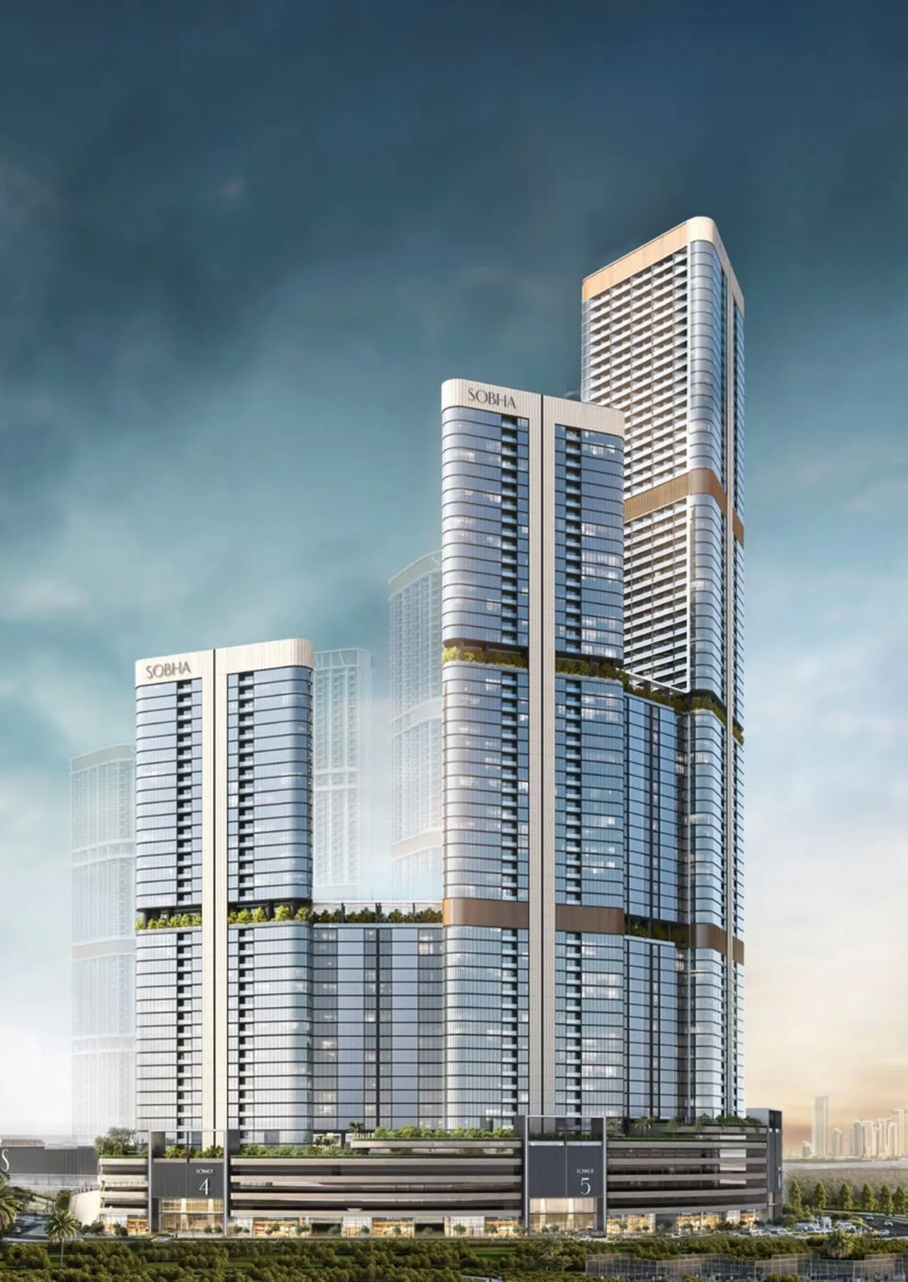 Sobha Skyvue Solair Exterior