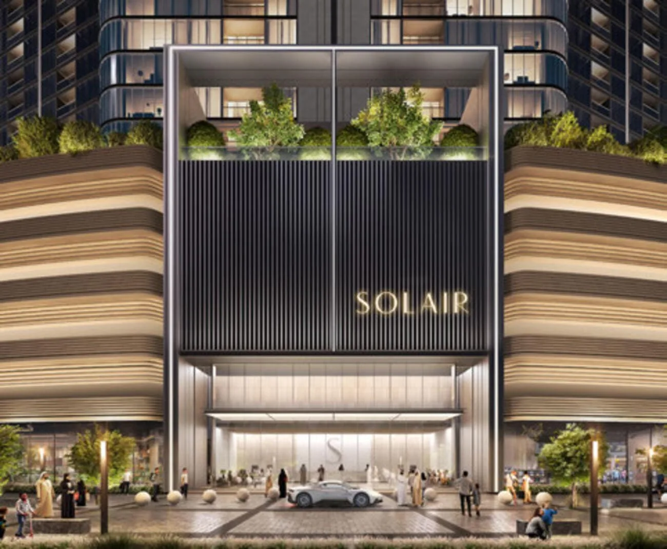 Sobha Skyvue Solair Exterior