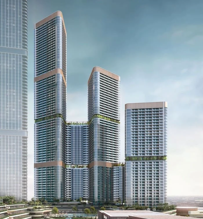Exterior at Skyvue Solair in Sobha Hartland 2 Dubai