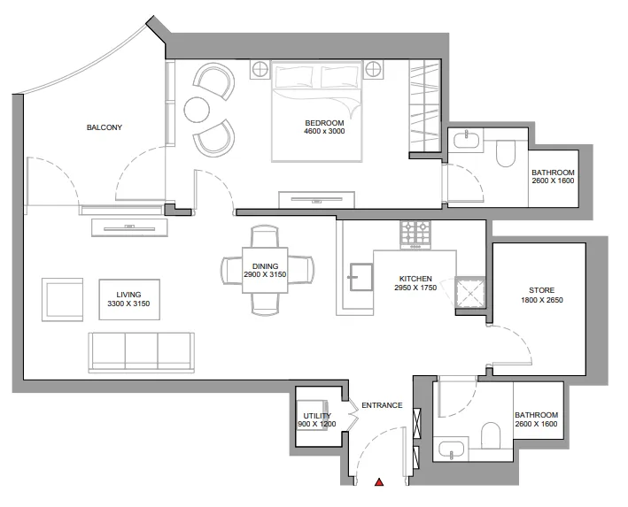 Sobha Skyvue Stellar floor plan