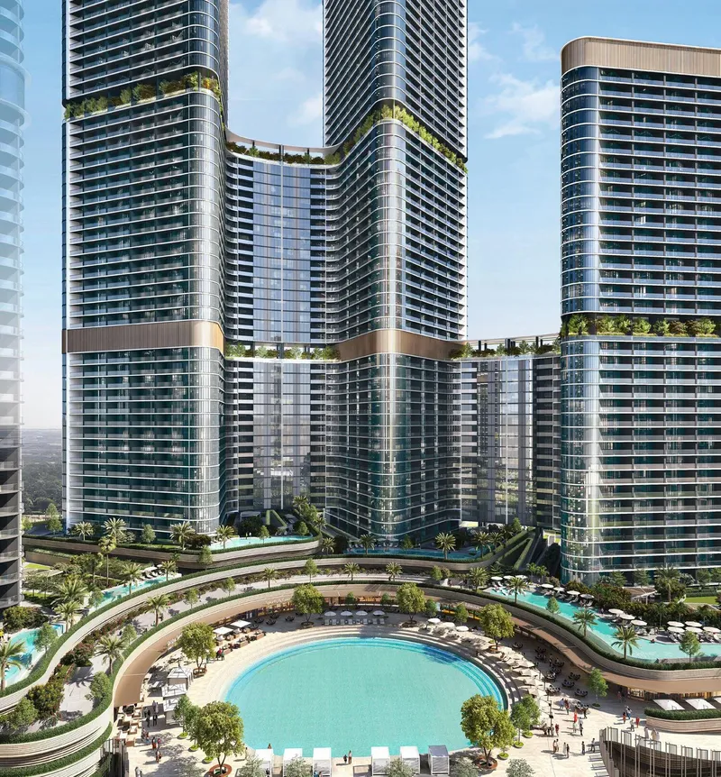 Exterior at Skyvue Stellar in Sobha Hartland 2 Dubai