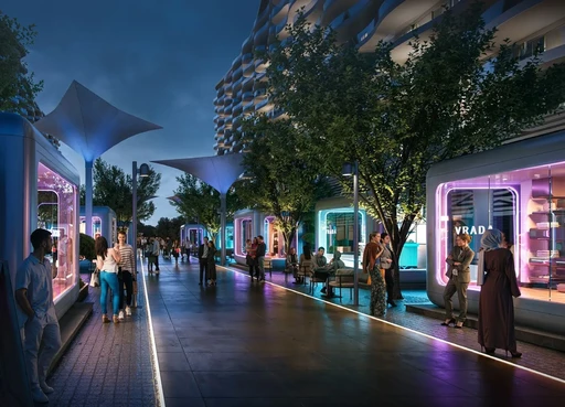Smart Pop-up Retail Capsules amenity image at Valencia