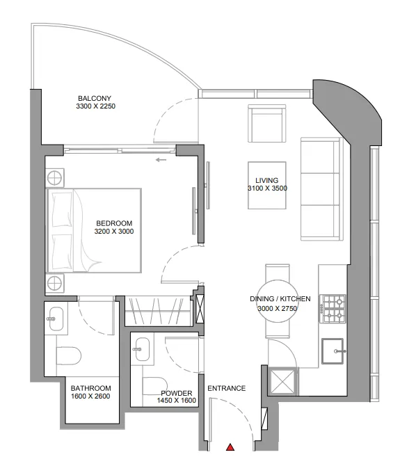 Sobha Sobha Aquamont floor plan
