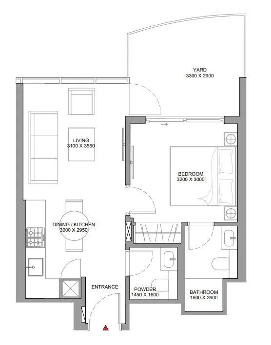 Sobha Sobha Aquamont floor plan