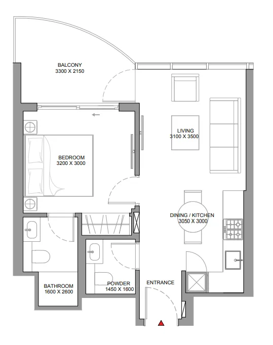 Sobha Sobha Aquamont floor plan