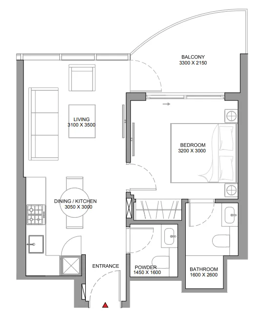 Sobha Sobha Aquamont floor plan