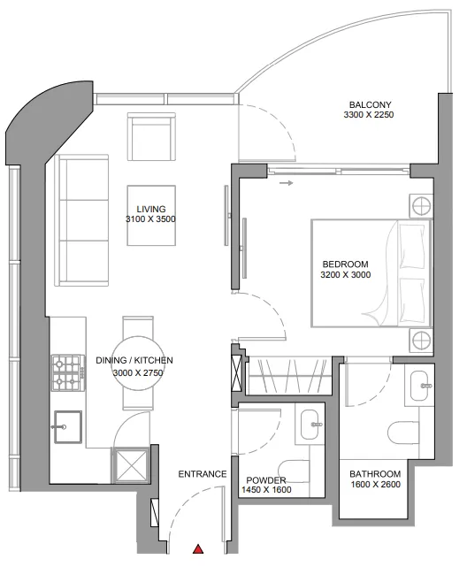 Sobha Sobha Aquamont floor plan