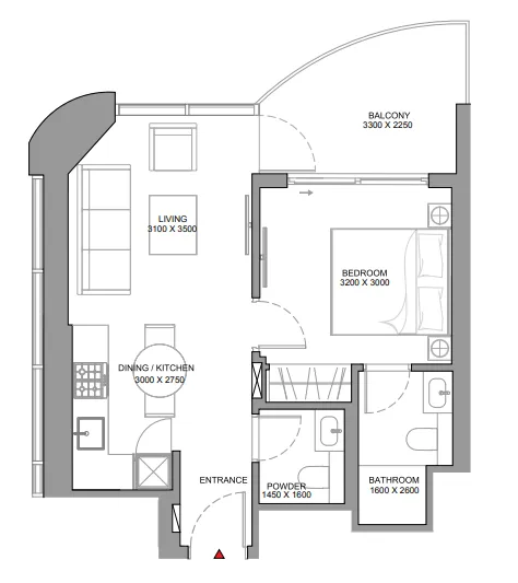 Sobha Sobha Aquamont floor plan