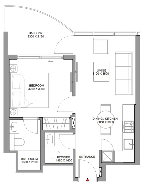 Sobha Sobha Aquamont floor plan