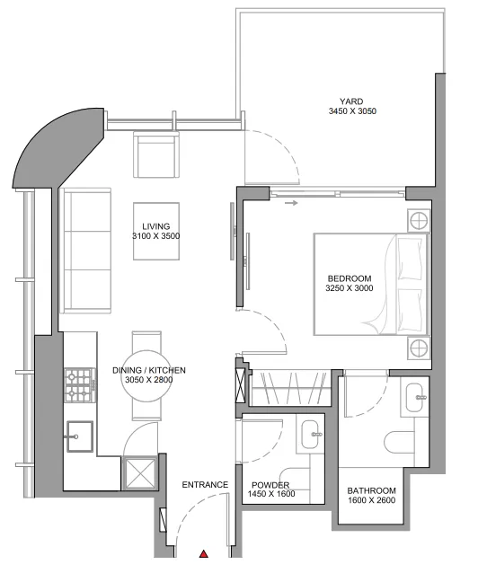 Sobha Sobha Aquamont floor plan
